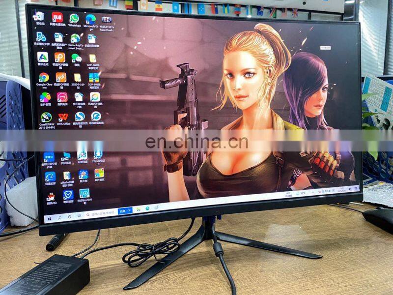 24 Inch PC Monitor 75Hz 165Hz TN Lcd Display Desktop Gaming Computer Curved Panel Screen HDMI/DP/VGA