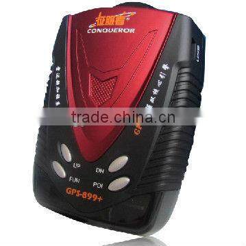 Car Radar Detector 100% Original Conqueror 899+ GPS Radar Detector