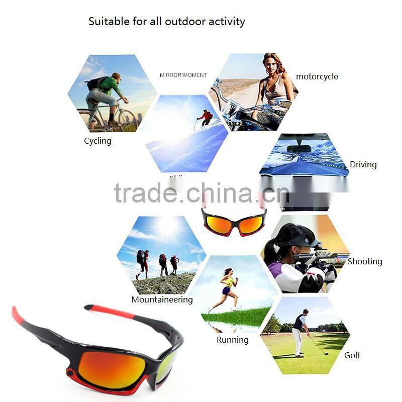 Comfortable uv protective mens womens fashion sports polarized sunglasses
