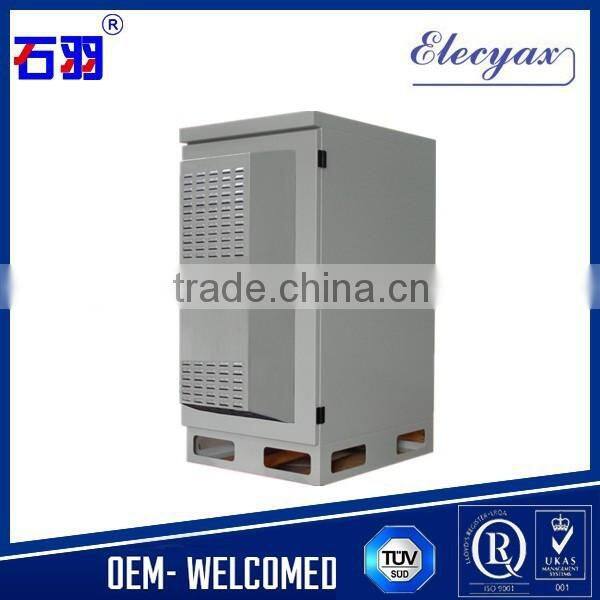 Cooling battery rack enclosure/outdoor battery keeping cabinet SK-253/Aluminum heat insulation enclosure with accessory