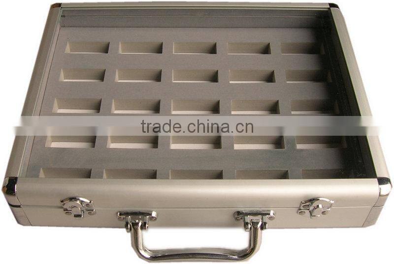 fashion Silver Aluminum Golf Case For One Set Golf Tools made in factory