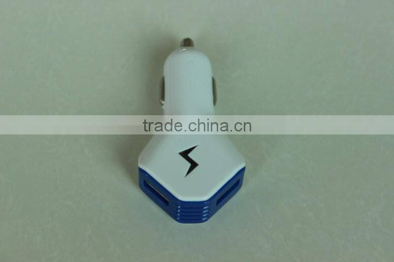 Output 2Amp with dual USB output charge for cell phone mp4 note galary smart phone device