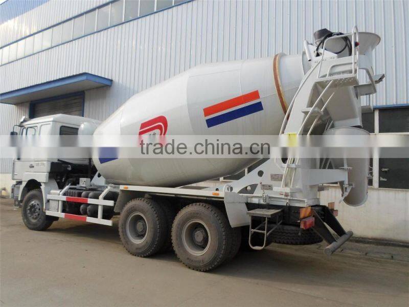 SHACMAN 6x4 concrete mixer truck capacity 10m3 with good price for sale 008615826750255 (Whatsapp)