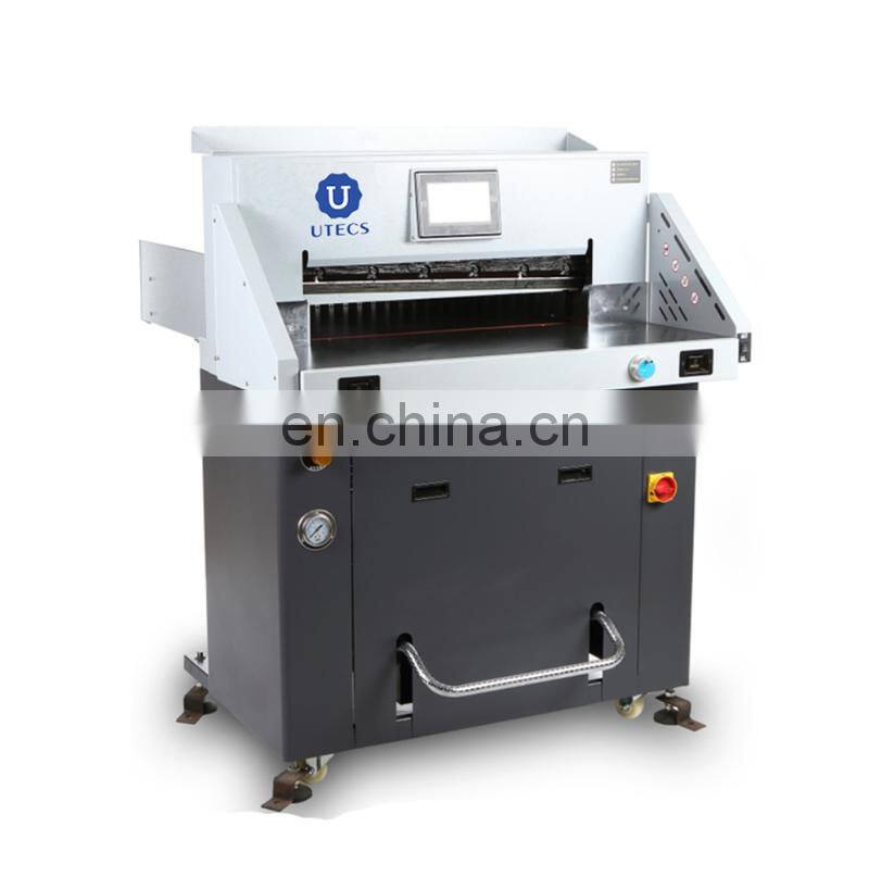 RUIAN GC720H A1 A2 Industrial micrcomputer Double Hydraulic guillotine Paper Cutter machine for paper board greyboard