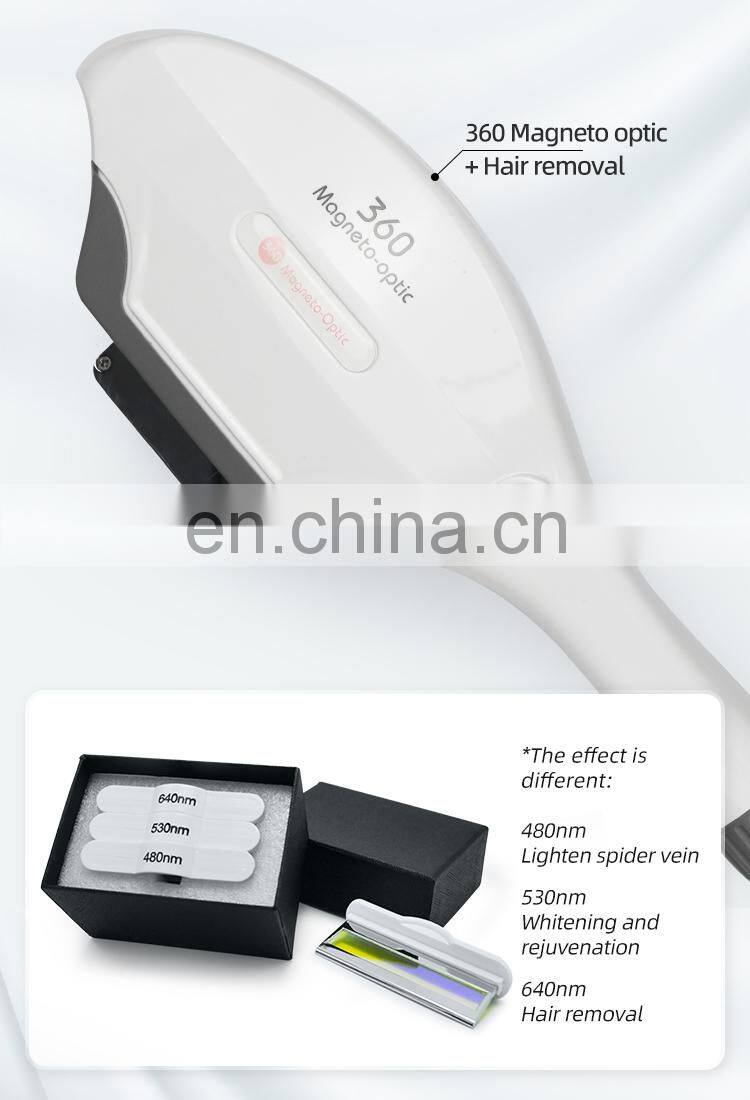 3 in 1 Multifunctional E-light IPL OPT RF ND YAG Laser Hair & Tattoo Removal Skin Rejuvenation Hair Removal Laser Beauty Machine