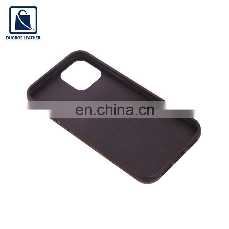 Wholesale Quantity Supplier of Matching Stitching Fashion Style Genuine Leather Phone Cover for Bulk Purchase