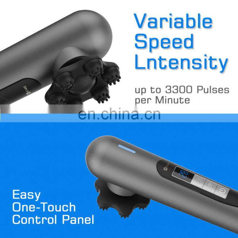 Massage stick whole body muscles shiatsu hand-held electric massager vibration massage hammer L12C