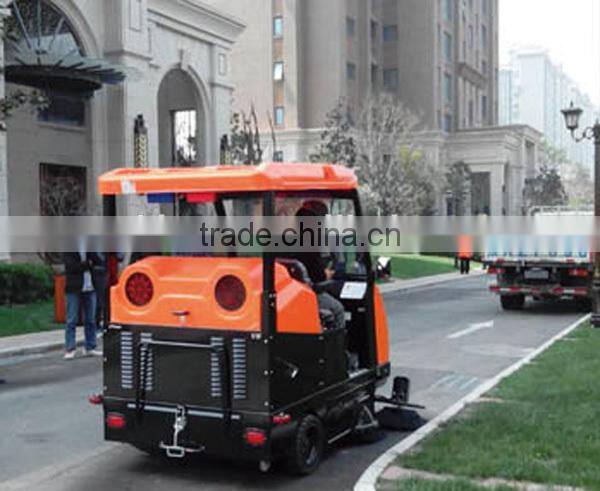 ride on automatic driveway sweeper
