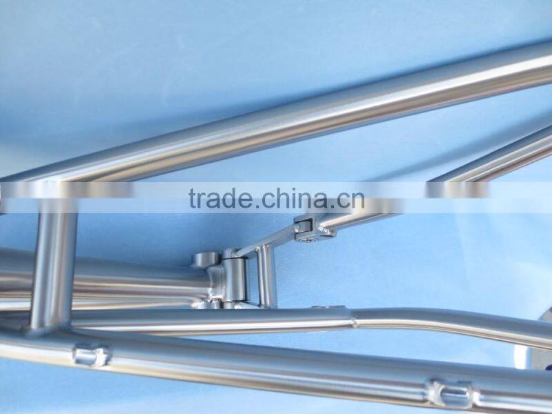 Gr9 titanium 650B/26er/29er full suspension mountain bike frame