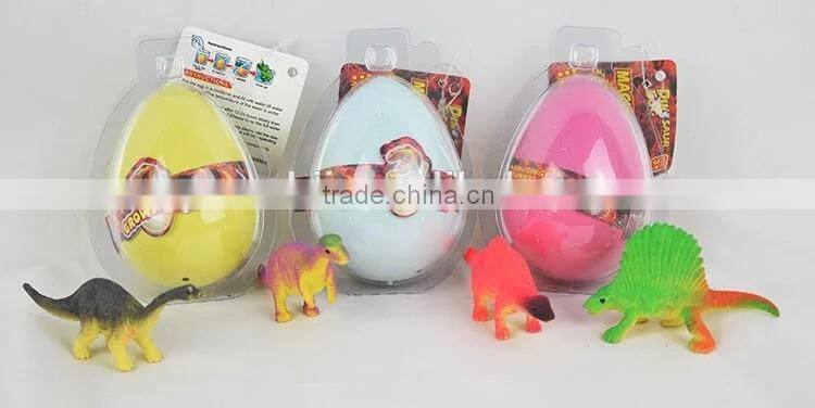 Promotional colorful yuhua stone plastic dinosaur puzzle in jurassic egg