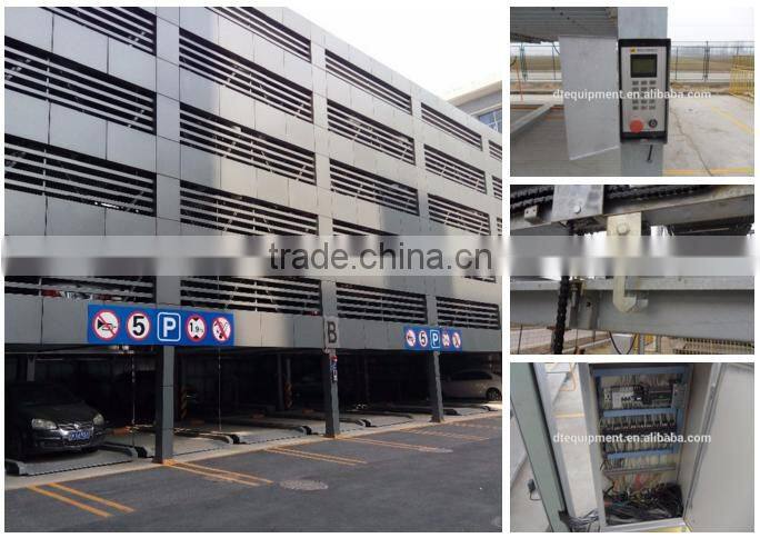 new compact outdoor lifting and sliding smart car parking system