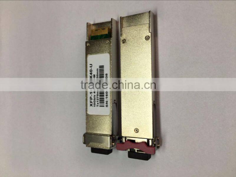 nice quality 10G XFP BIDI 40km 1270nm/1330nm LC DDMI SFP Module