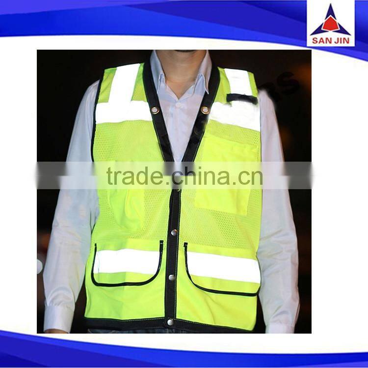 custom reflective safety vests reflecitve clothing hi vis vest