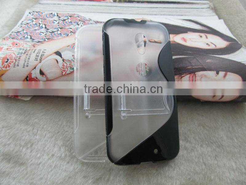 S line TPU PC cell phone case for moto XT1055