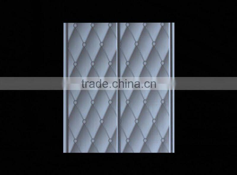 Mid groove pvc wall panels with ceiling design decoration room wall from china manufacturer