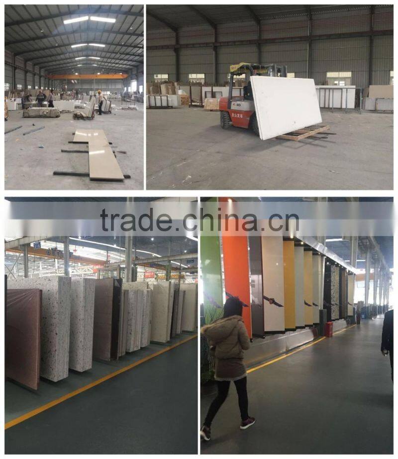bathroom counter top/quartz table tops/solid surface quartz counter tops