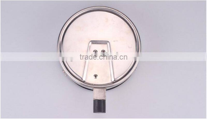 Low price stainless steel pressure gauge manometer