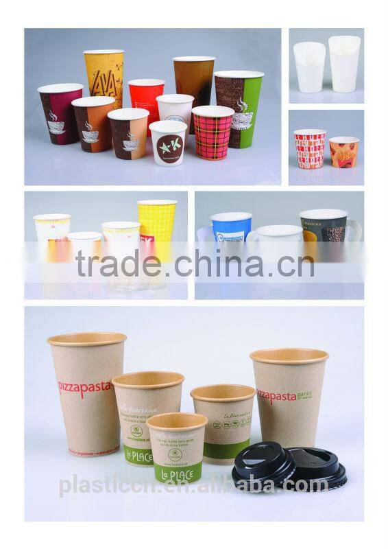 cappuccino cups in disposable