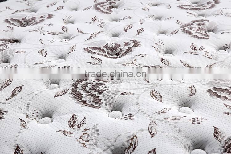Luxury bedroom set happy dream euro pillow top pocket spring mattress for sale
