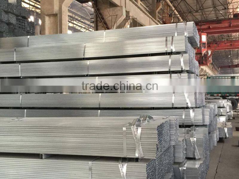 galvanised rectangular and square steel pipes
