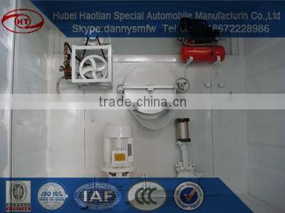 JAC Van truck type sewage suction truck with vacuum pump for sucking waste dredge