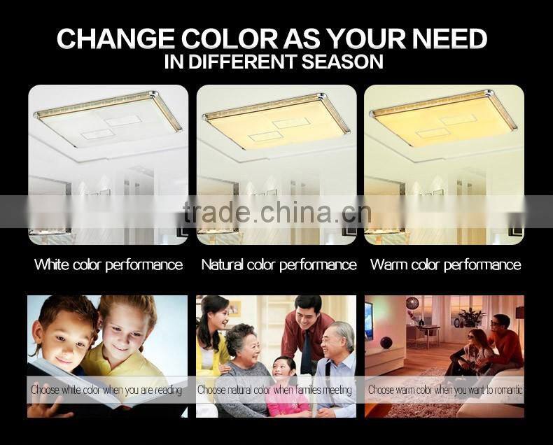 2016 high quality modern ceiling light 520X520mm 30W to 60W