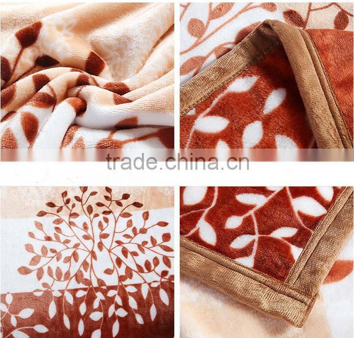 Hot sale super soft plush flannel blanket