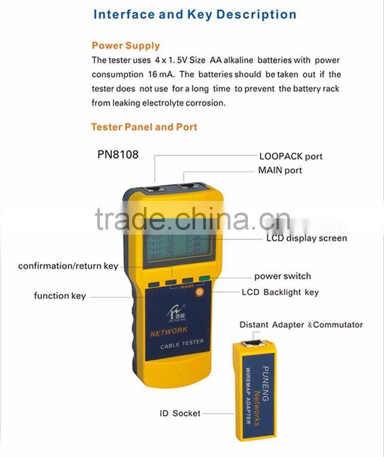 Telephone Line Cable Length Tester