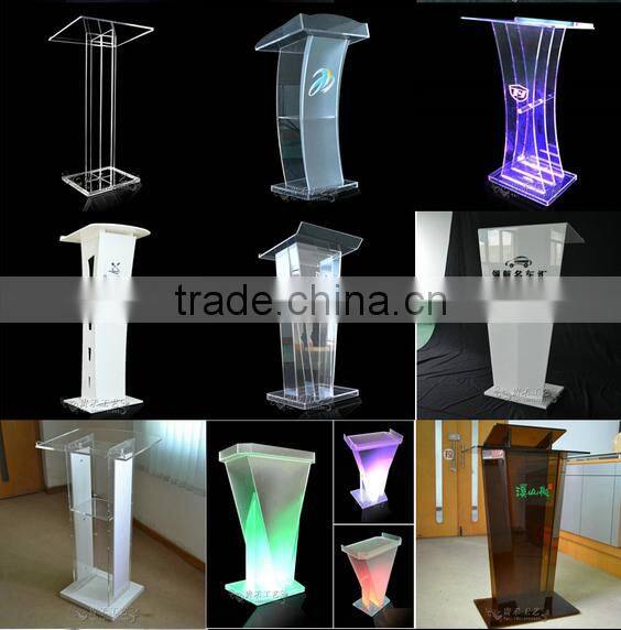 Customized clear acrylic magnetic photo frame, lucite free standing photo frame