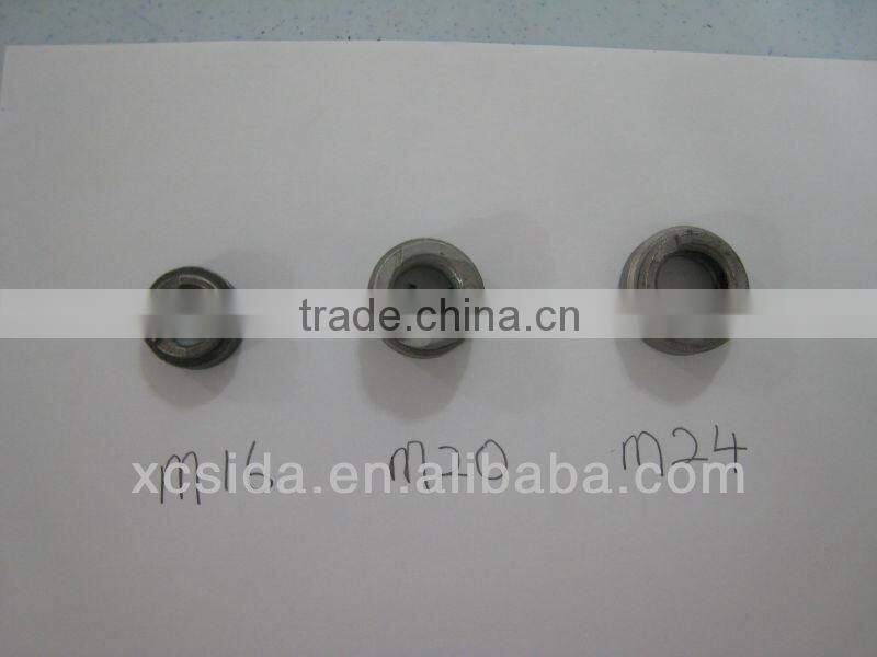 round with spring & ball anti-theft lock nut