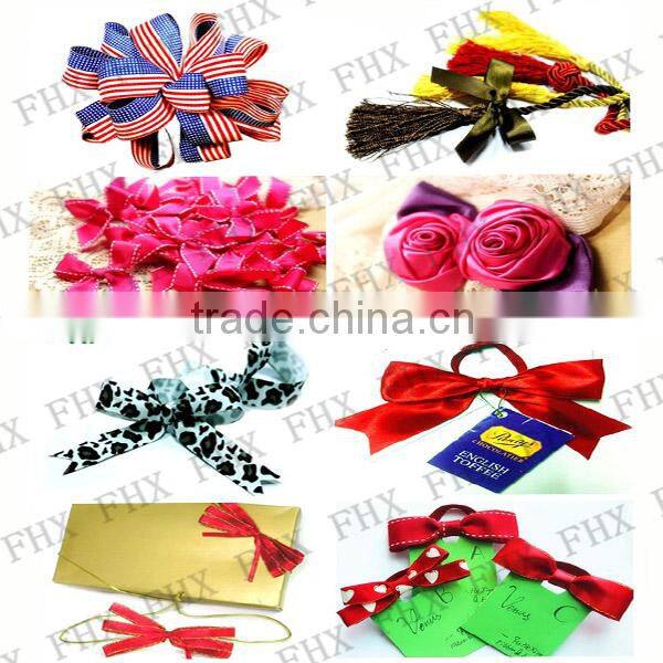wholesale gold and red marry christmas gift ribbon