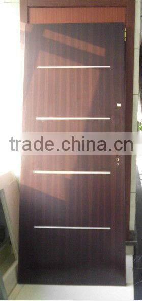 Metal Door Stanley Door 81CM With Wooden Grain Finish