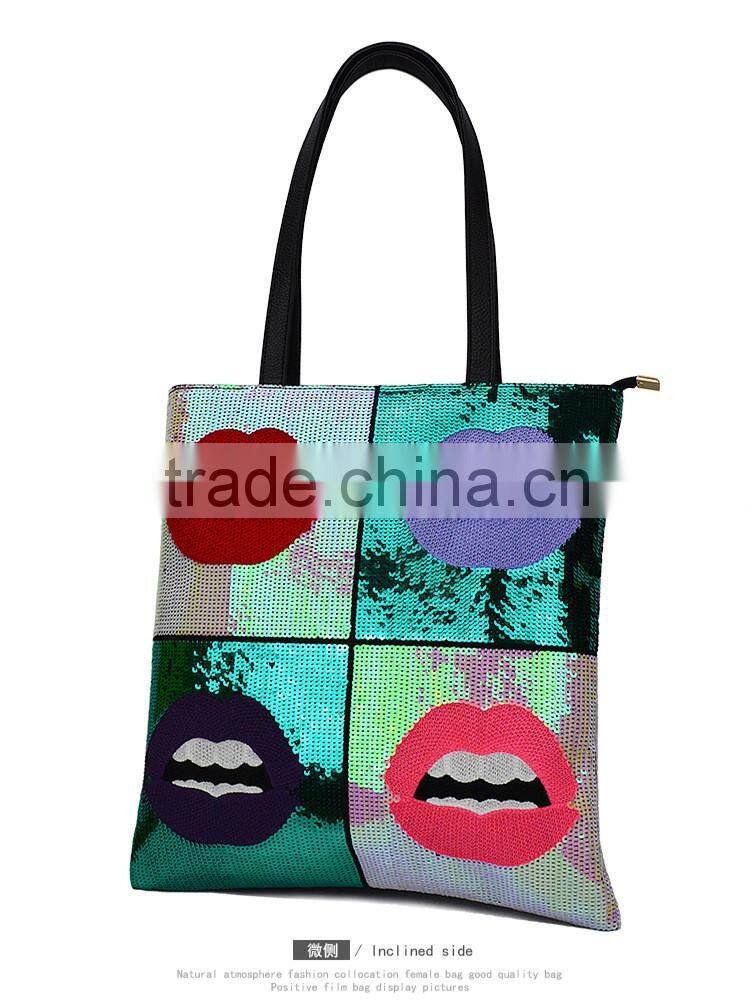 SHINE reusable cotton canvas shopping bag tote bag