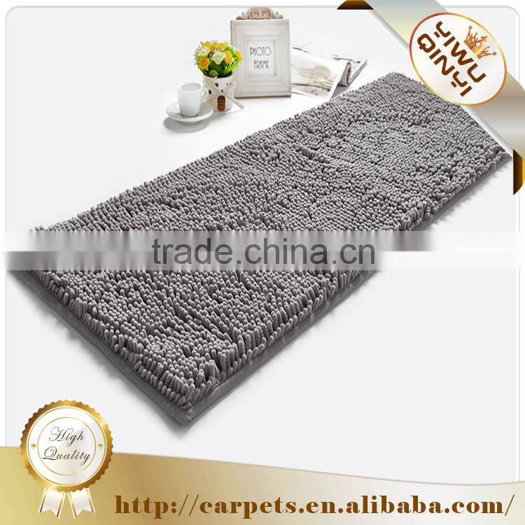 Chinese unique shaggy chenille heart shape carpet-QY / shaggy carpet