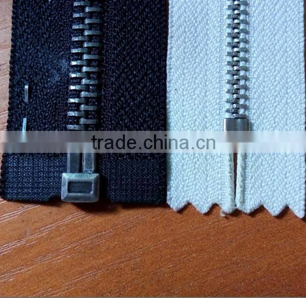 OEM manufacture supply close end zipper top and bottom stops