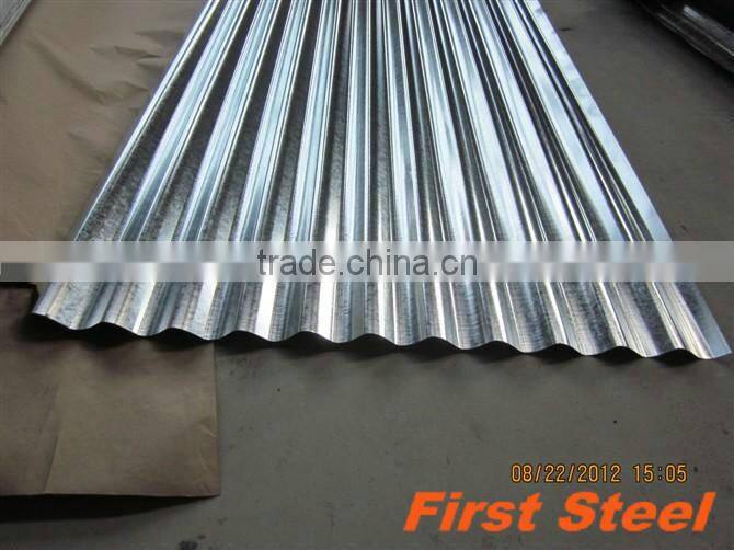 galvanized corrugated metal roofing sheet for shed