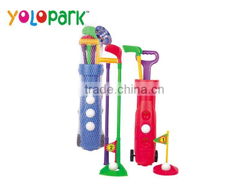 Sports game set outdoor game toys mini golf toys , toy golf cart,golf set
