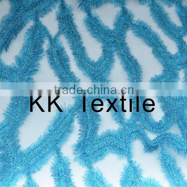 Free sample!!Bright orange Solid fabric flower!2014 embriodery design #1014 mesh bottom