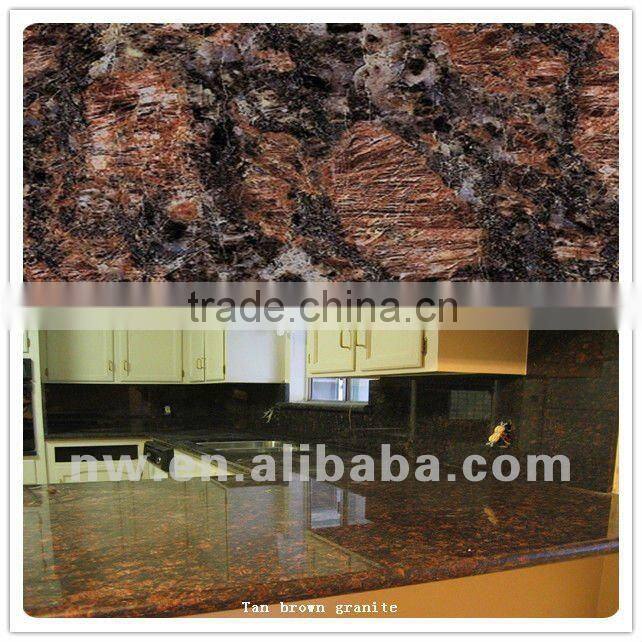 Black table top material,China granite of juparana light