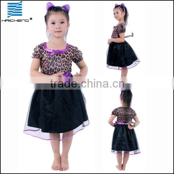 Halloween child cat women costume princess costume
