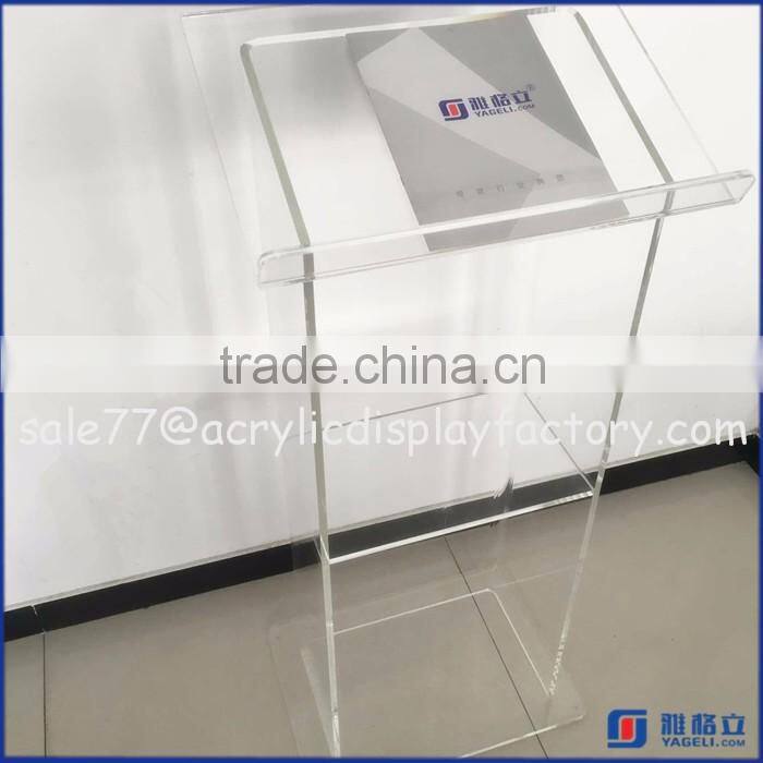 Tabletop Acrylic Lectern Desk,Floor standing Acrylic Lectern