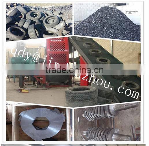 Used tire recycling machine for making rubber powder / tire debeader machine
