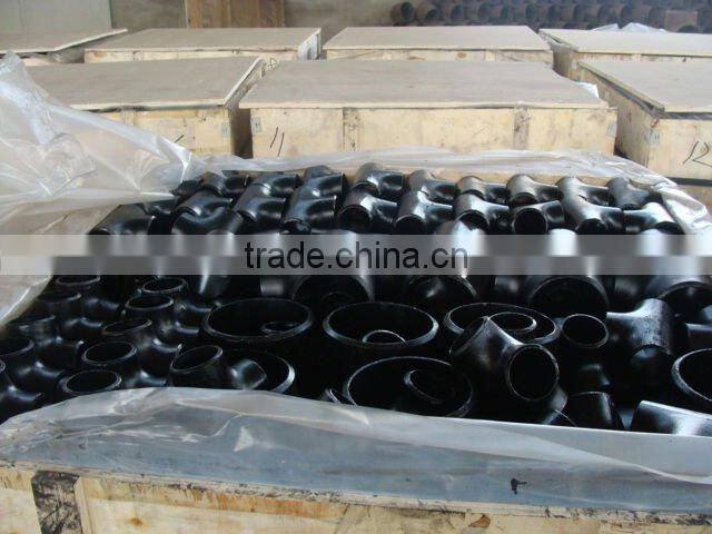 pipe tee made in china butt welded steel pipe fitting,pipe tee