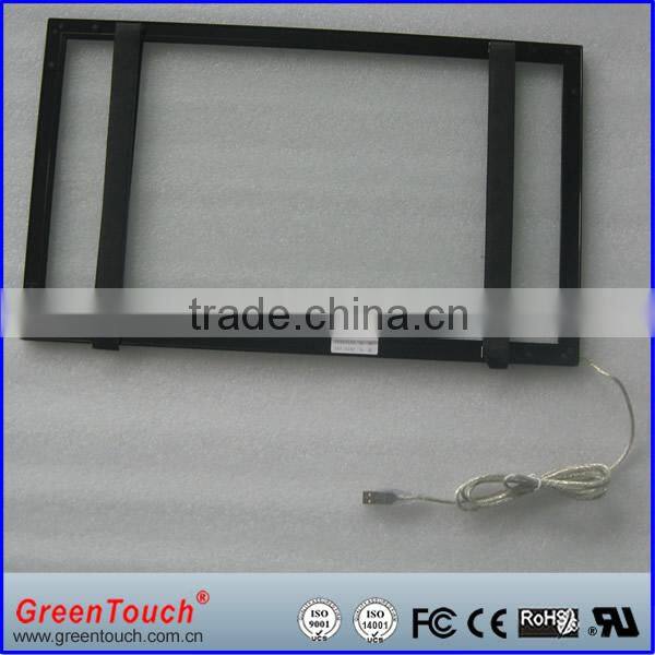 GreenTouch 32inch infrared touch screen frame ,ir screen touch display overlay kit