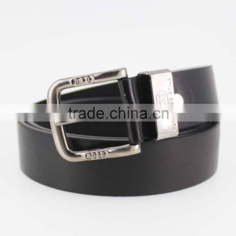 New designer man Black PU leather jeans belt in Yiwu