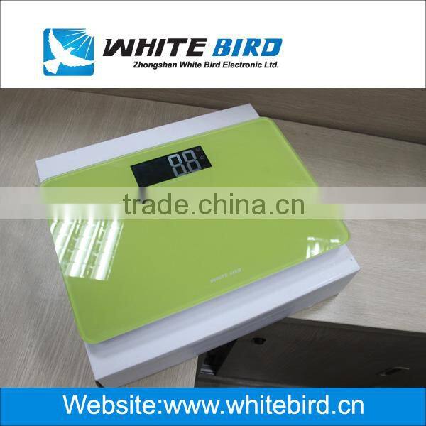 150kg electronic digital LCD glass bathroom scale