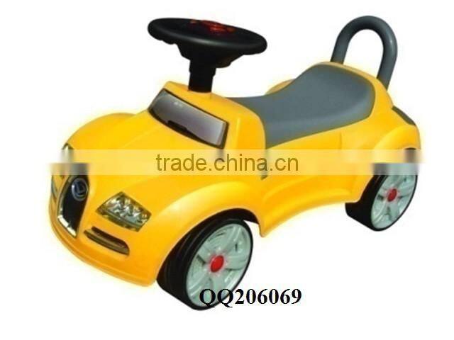 Kids free wheel ride on car