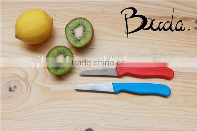 8" Good quality hot sell plastic and aluminium handle ice-cream spoon BD-T300