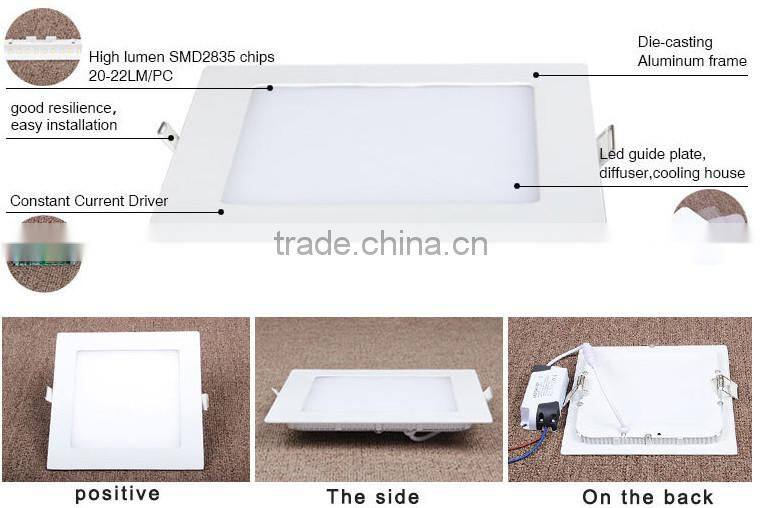 Iluminacion LED 2016 HOT Ultra-thin LED Panel Light 18W