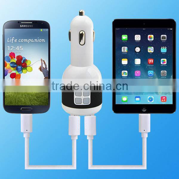 Dual USB power port car chargers multi port usb chargers
